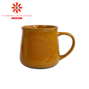 Pear-shaped Ceramic Mug