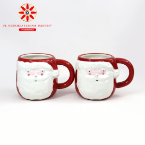 Embossed Ceramic Mug