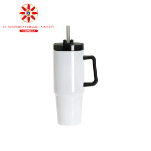 Sublimation Blanks 30oz/900ml Stainless Steel Travel Tumbler with Lid & Straw