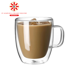 Double Wall Insulated Glass Cups