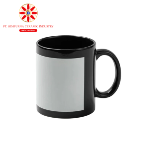 11oz Sublimation mug-White patch