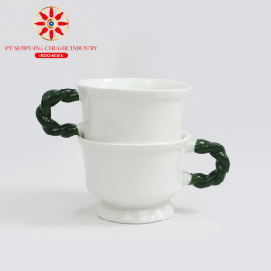 Embossed Ceramic Mug