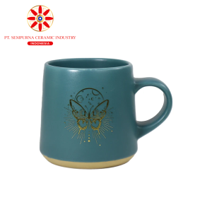 Pear-shaped Ceramic Mug