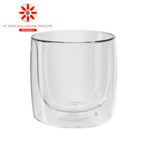 Double Wall Insulated Glass Cups