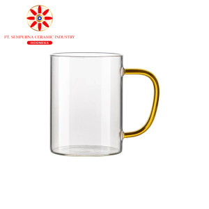 15oz/450ml Glass sublimation mug