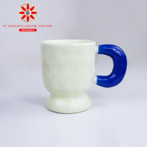 Embossed Ceramic Mug
