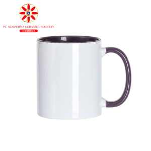 11oz Sublimation mug-Inner and handle color