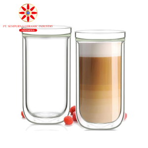 Double Wall Insulated Glass Cups