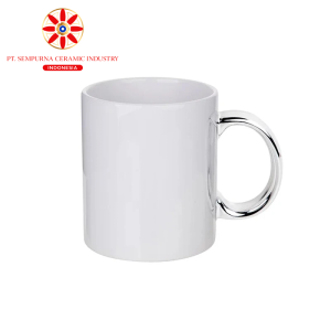 11oz Sublimation mug-handle electroplate