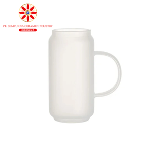 Glass sublimation mug