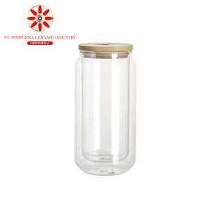 Double glass sublimation mug