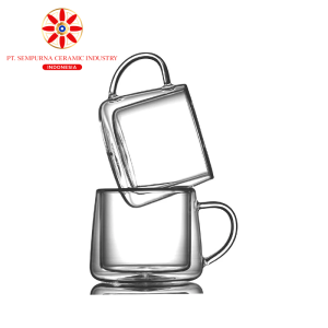 Double Wall Insulated Glass Cups