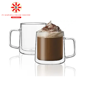 Double Wall Insulated Glass Cups