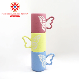 Silk Screen Ceramic Mug