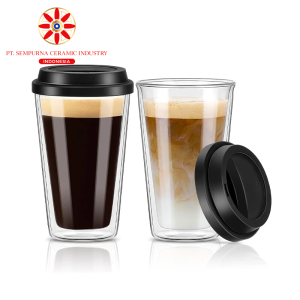 Double Wall Insulated Glass Cups