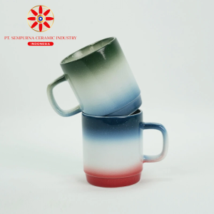 Spray Glazed Ceramic Mug