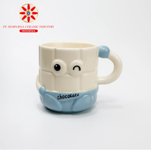 Embossed Ceramic Mug