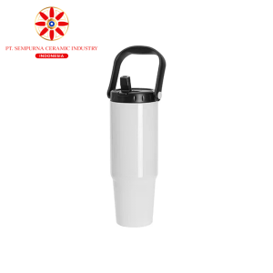 Sublimation Blanks 36oz/1080mlStainless Steel Travel Tumbler with Portable Lid