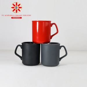 Straight Ceramic Mug