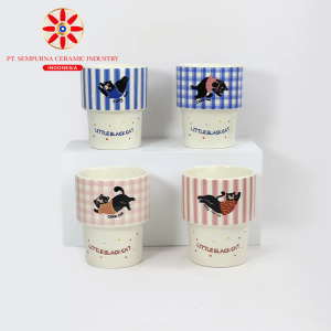 Stackable Ceramic Mug