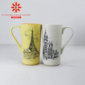 Straight Ceramic Mug