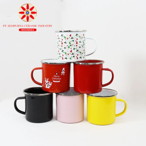 Enamel Glaze Ceramic Mug