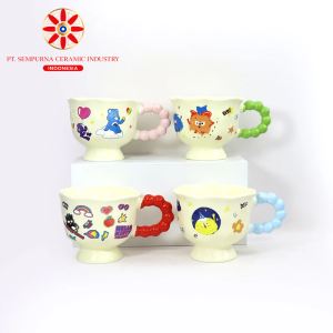 High-legged Ceramic Mug